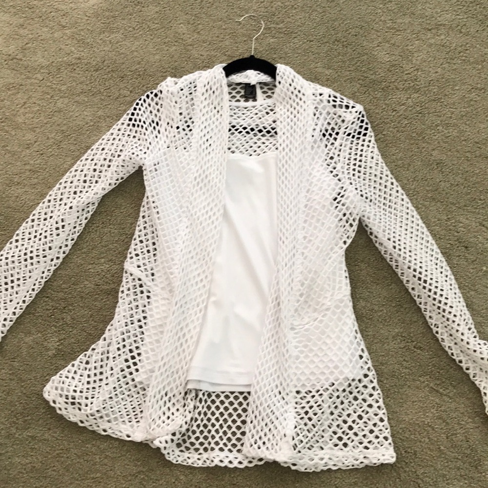 White twin set